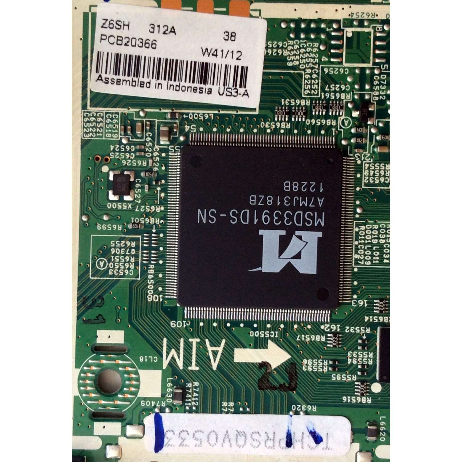 MAIN DIGITAL / SANYO Z6SH / 1LG4B10Y112A0 Z6SH / 1LG4B10Y112AA / 1LG4B10Y112A0 / PANEL`S T320XVN02.0 / T390HVN01-0 / V390HJ1-LE1 REV.C1 / MODELOS DP32642 P32642-04 / DP39E63 P39E63-00 / DP39843 P39843-04 / DP39843 P39843-05 / DP39842 P39842-06 - Imagen 2